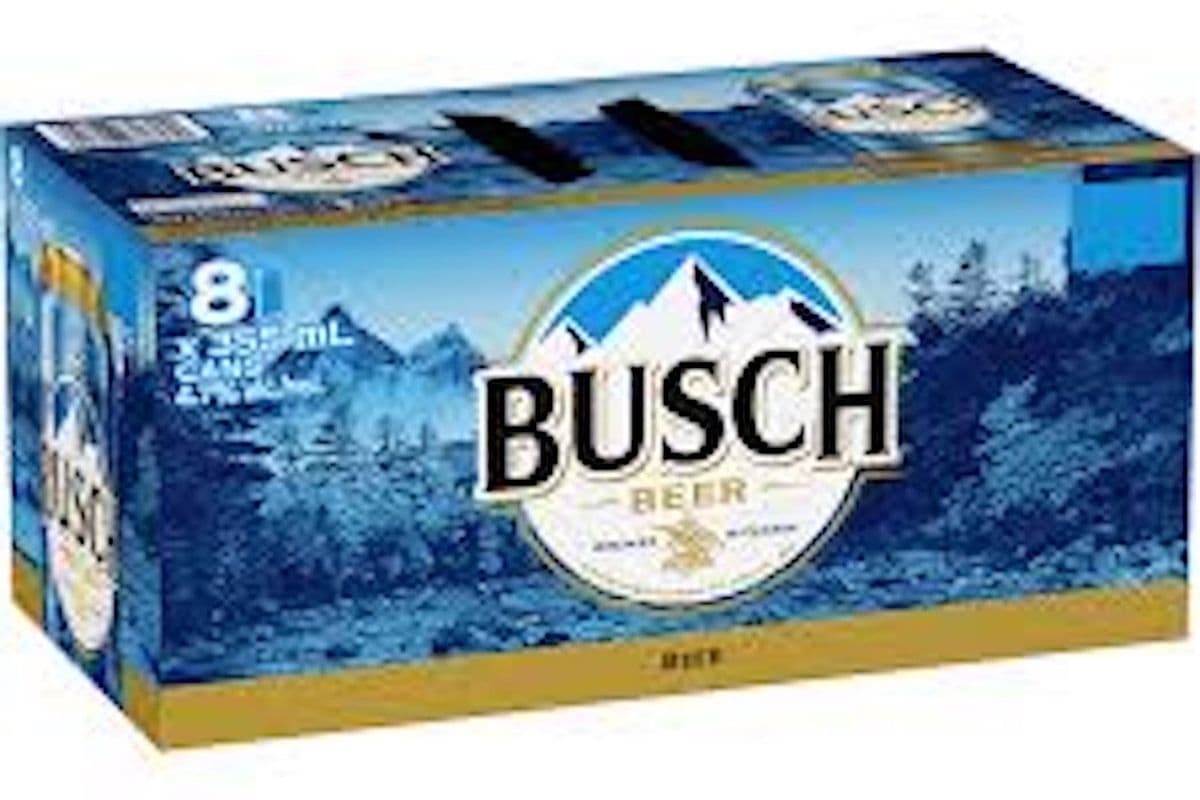 Busch 8 cans (8 x 355 ml Cans)