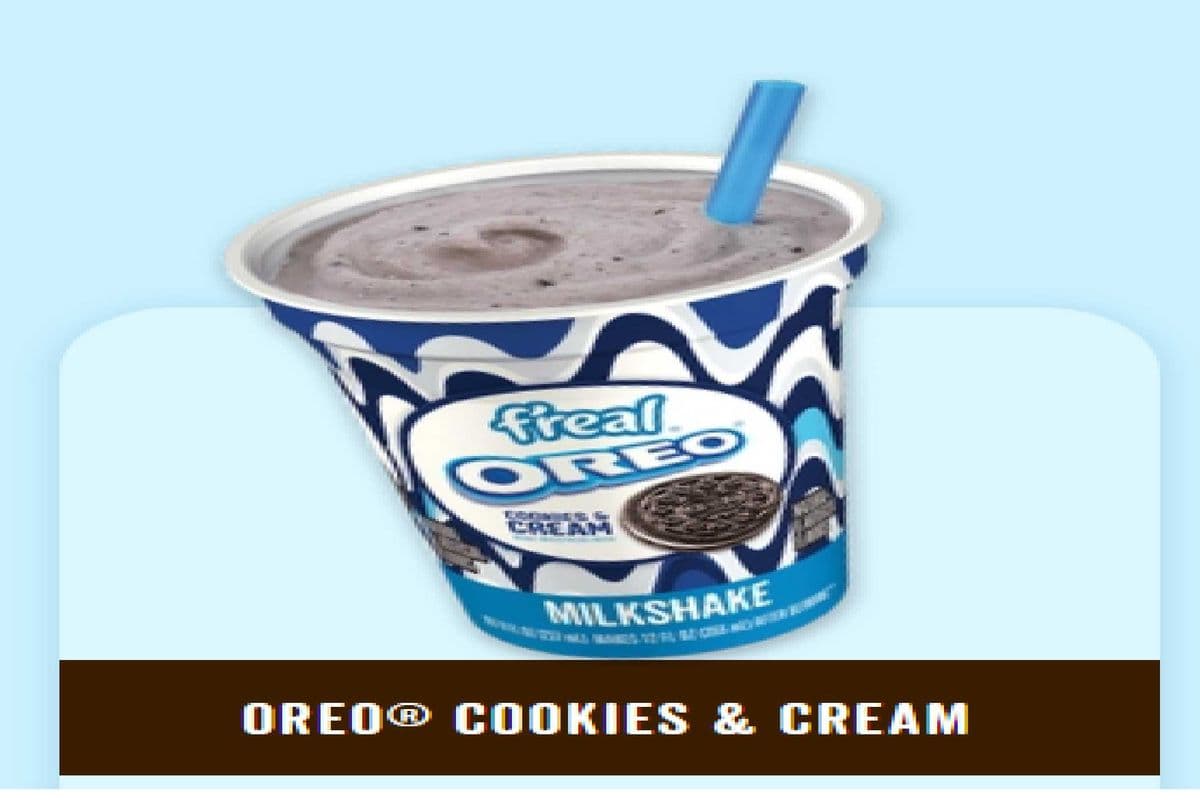F Real Milkshake Cookies