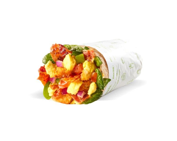 Awakin' Bacon Pita Awakin' Bacon