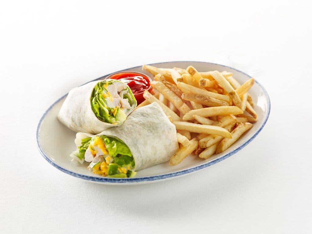 Chicken & Cucumber Wrap - D