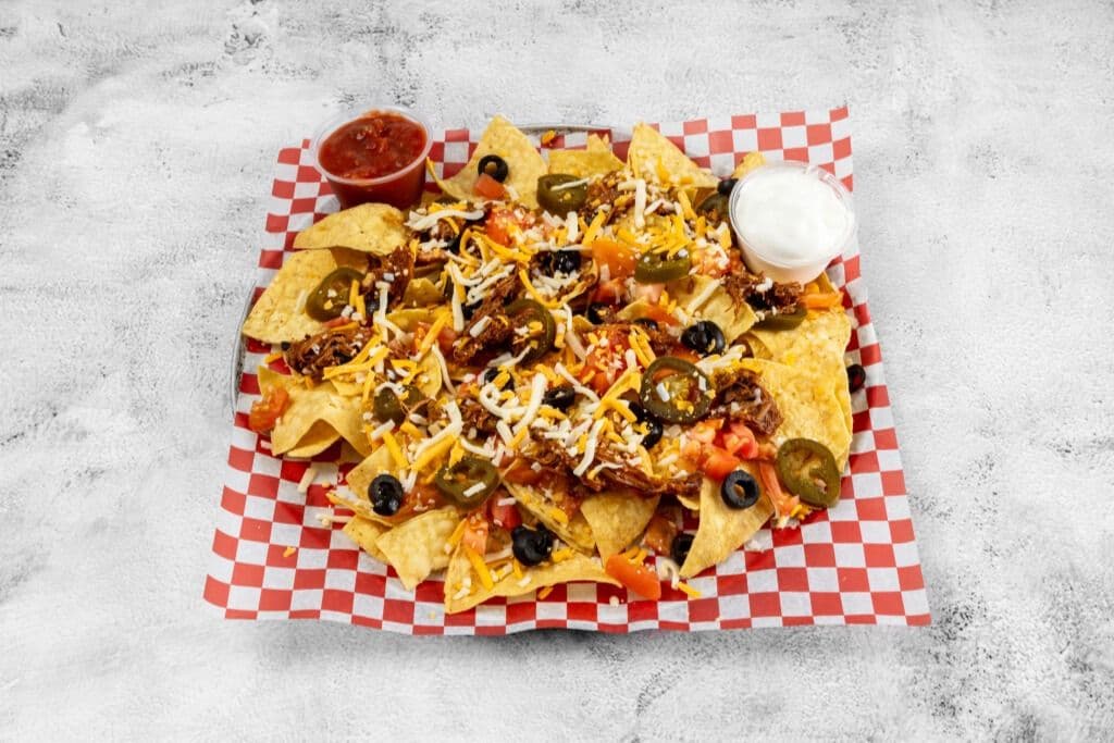 PULLED PORK NACHOS