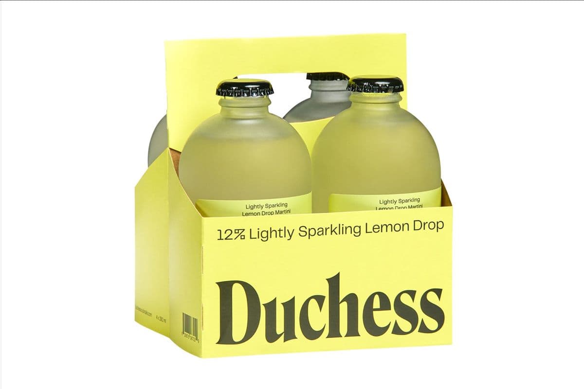 Duchess Lightly Sparkling Lemon Drop (4 x 280mL)