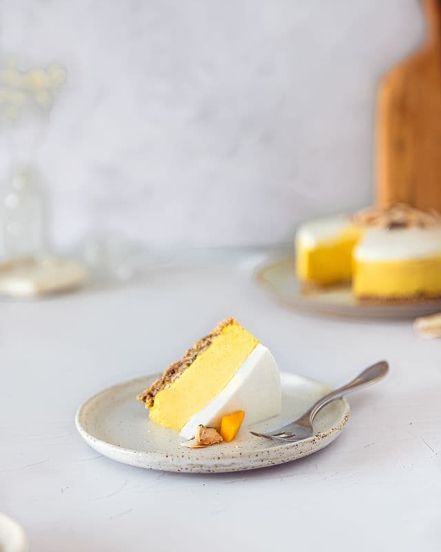 Mango Coconut Cheesecake (V)(GF)