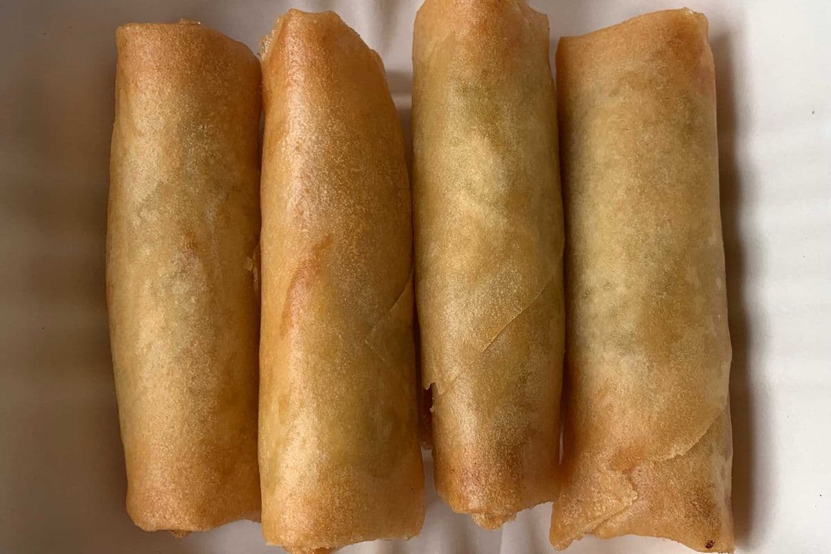 Veggie Spring Rolls (4 pcs)