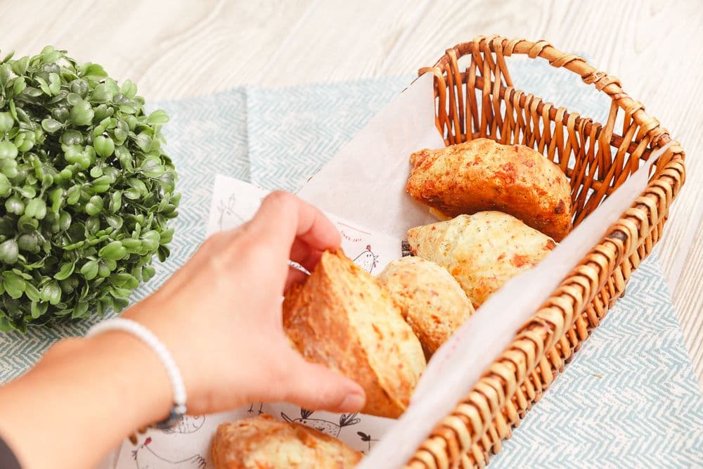 Cheddar Onion Biscuit