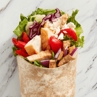 Beirut Fattoush Wrap / Wrap Fattouche de Beyrouth