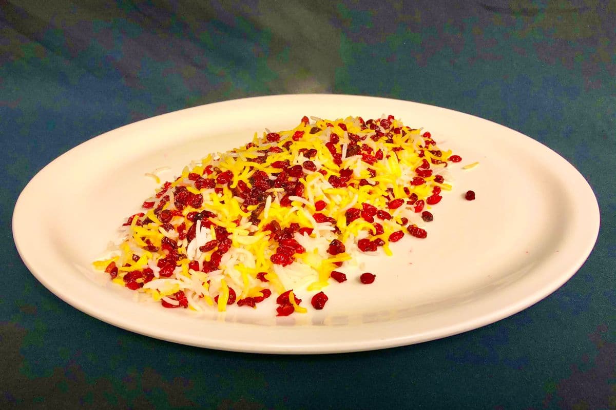 20. Saffron Rice with Barberry