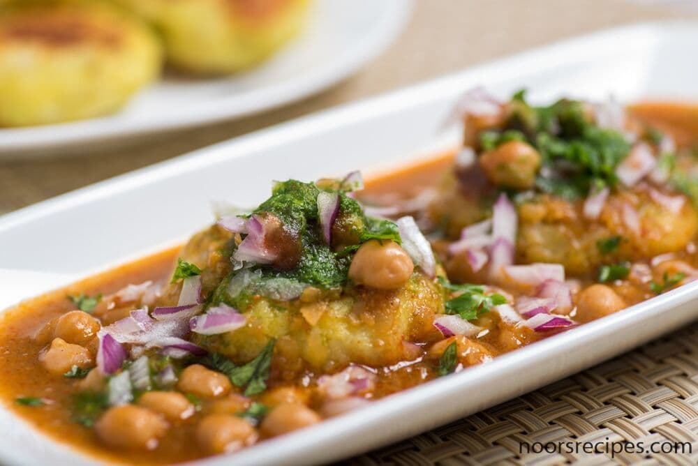 Aloo Tikki Chana
