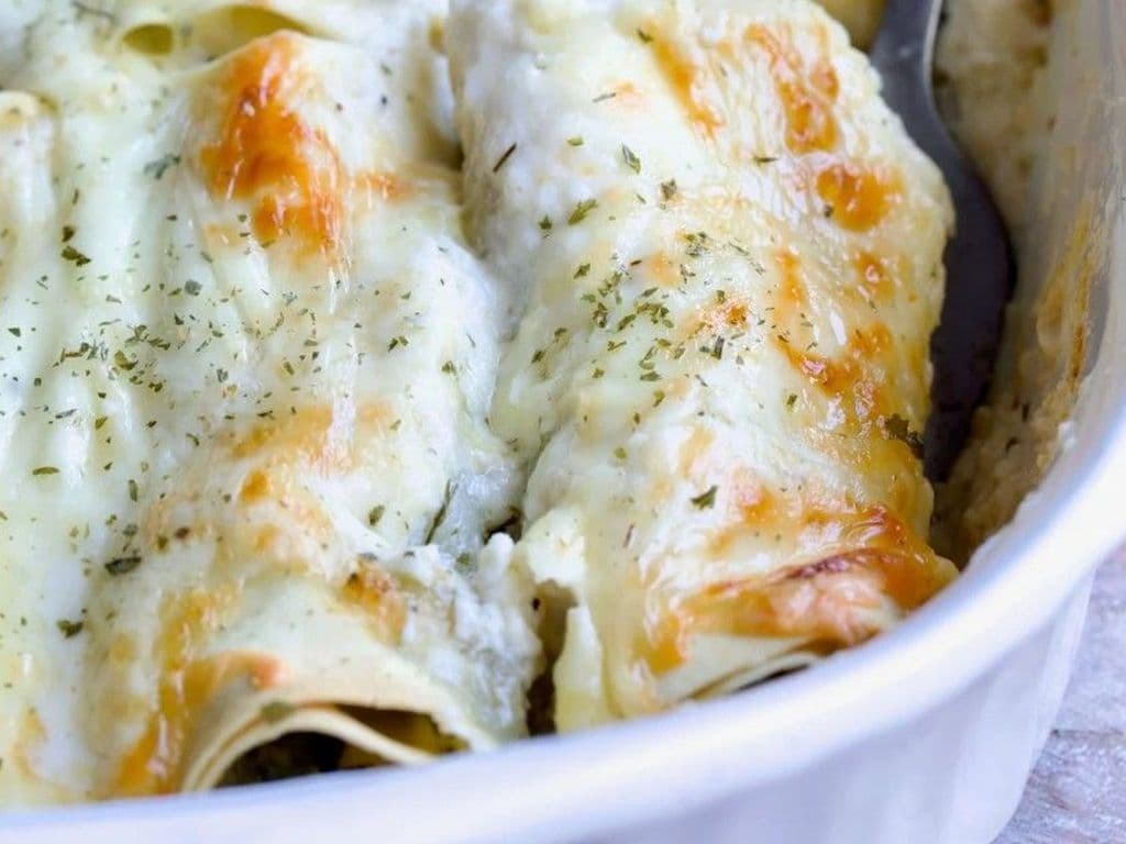 Seafood Cannelloni.
