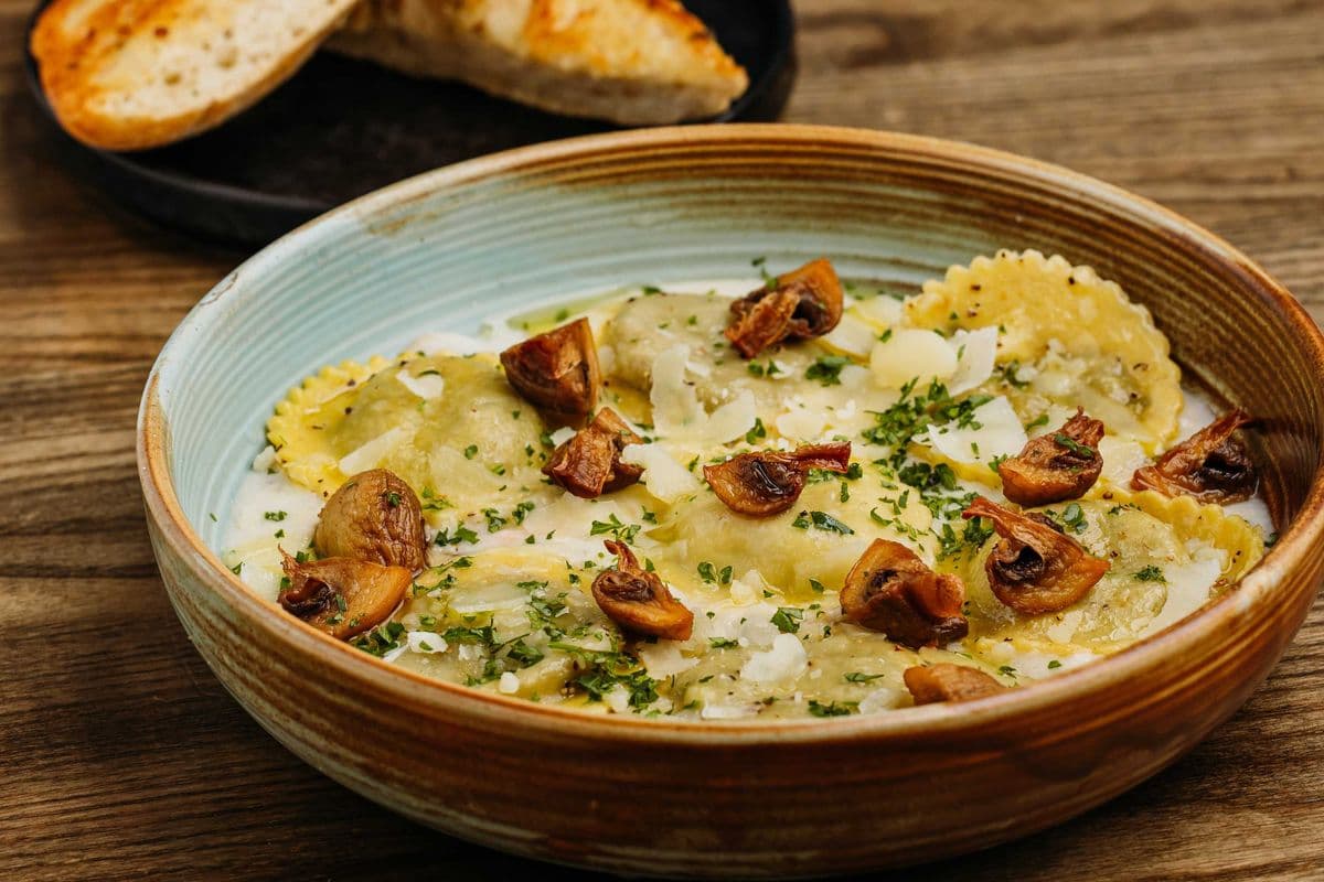 Truffle Mushroom Ravioli