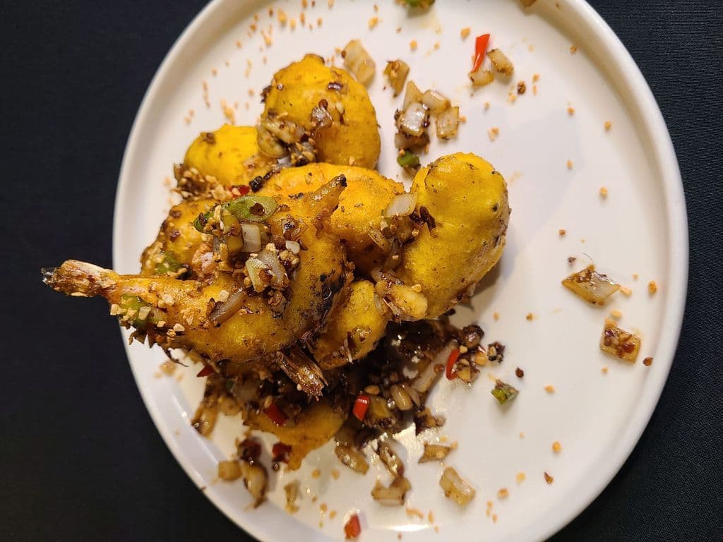 Spiced Pepper Salt Shrimp/D51