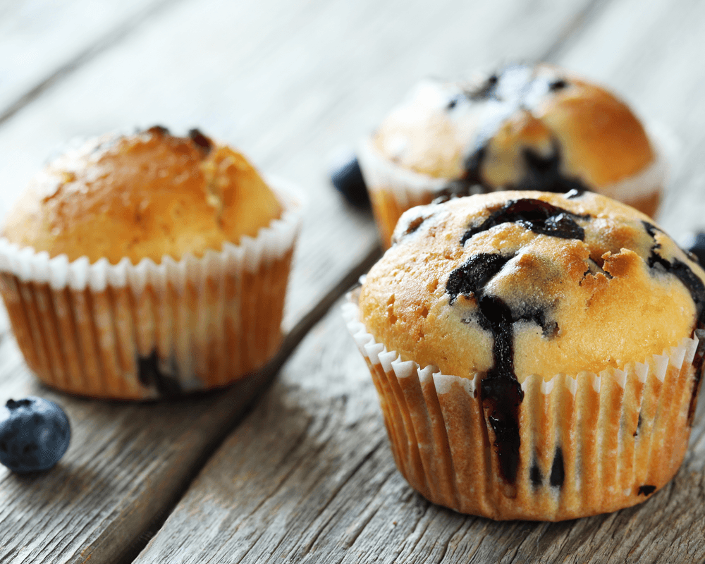 Keto Blueberry Muffins