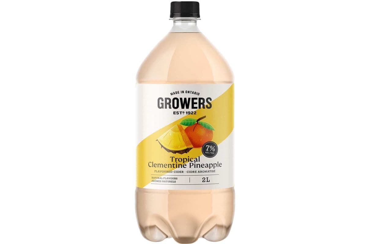 GROWERS CLEMENTINE PINEAPPLE CIDER (1 x 2L)