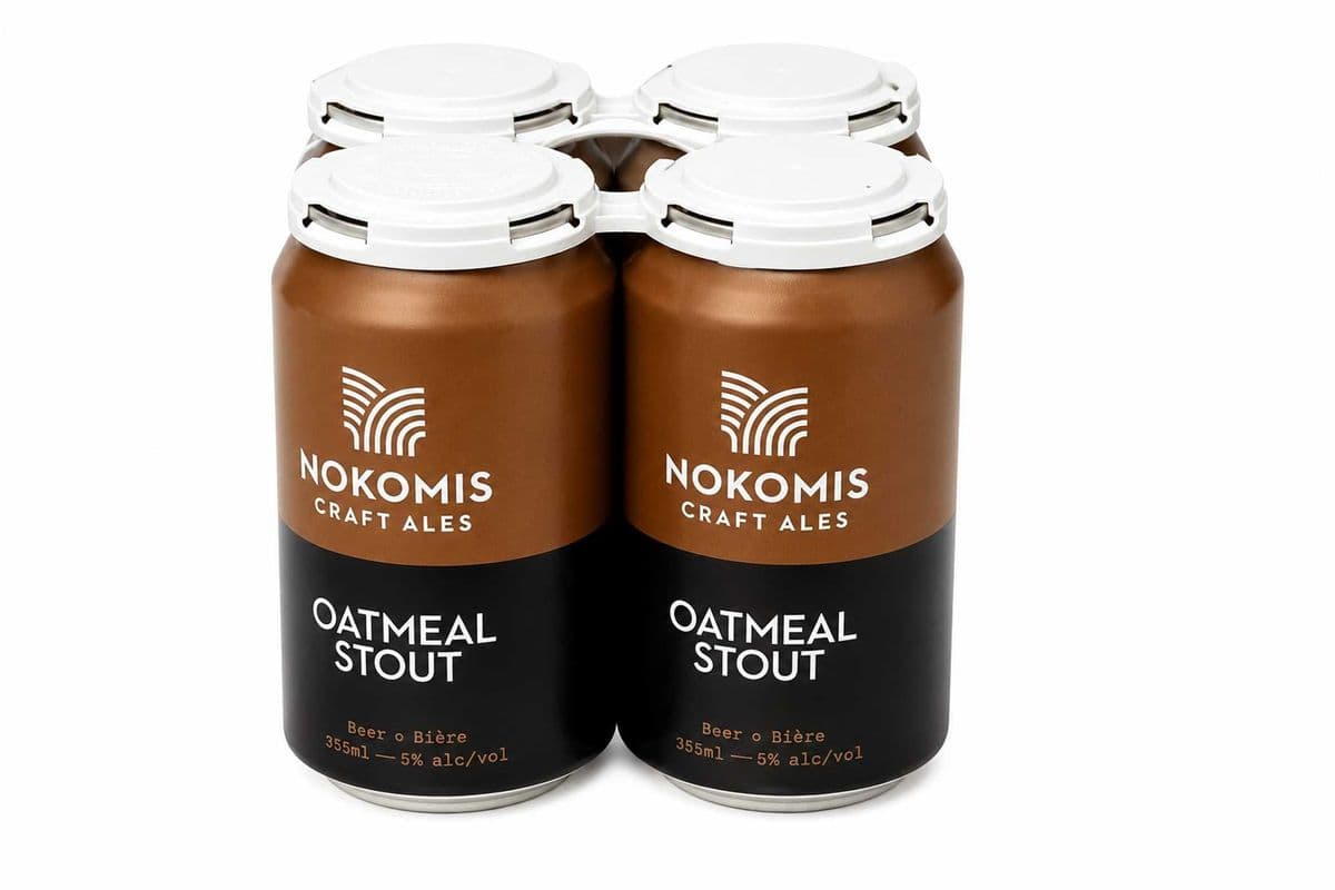 Nokomis Craft Ales - Oatmeal Stout 4PK (4 x 355ml)
