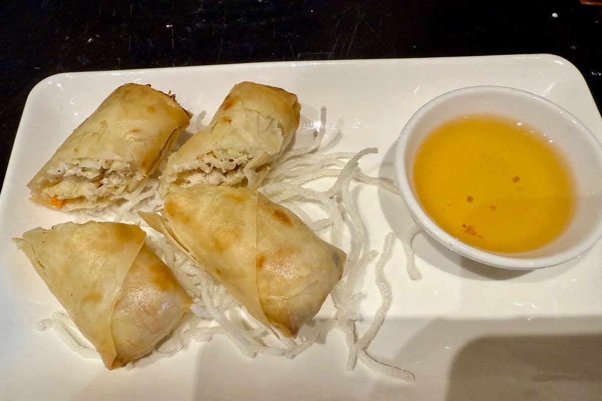 5. Thai Spring Rolls (2 pcs)