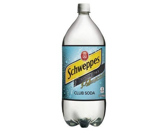Schweppes Club Soda, 2 L