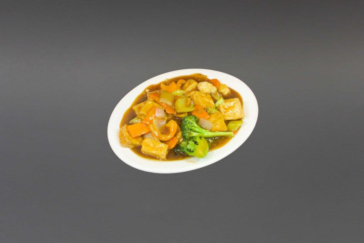 Tofu with mixed vegetables