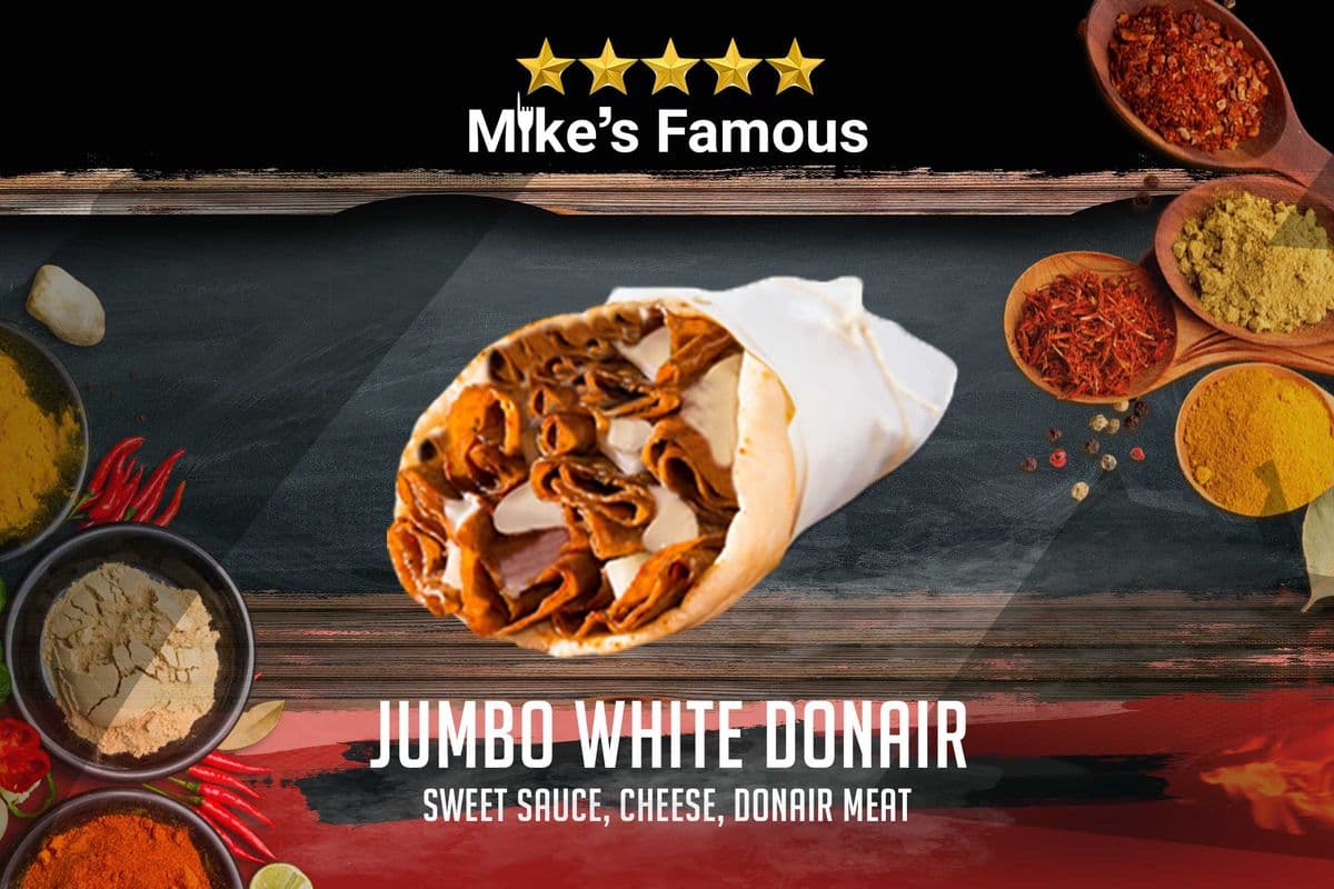 Jumbo White Donair