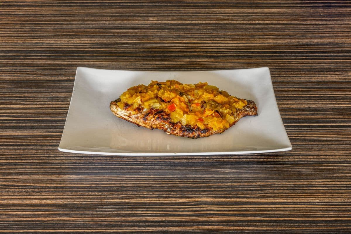 Grilled Tilapia Fish (Whole)