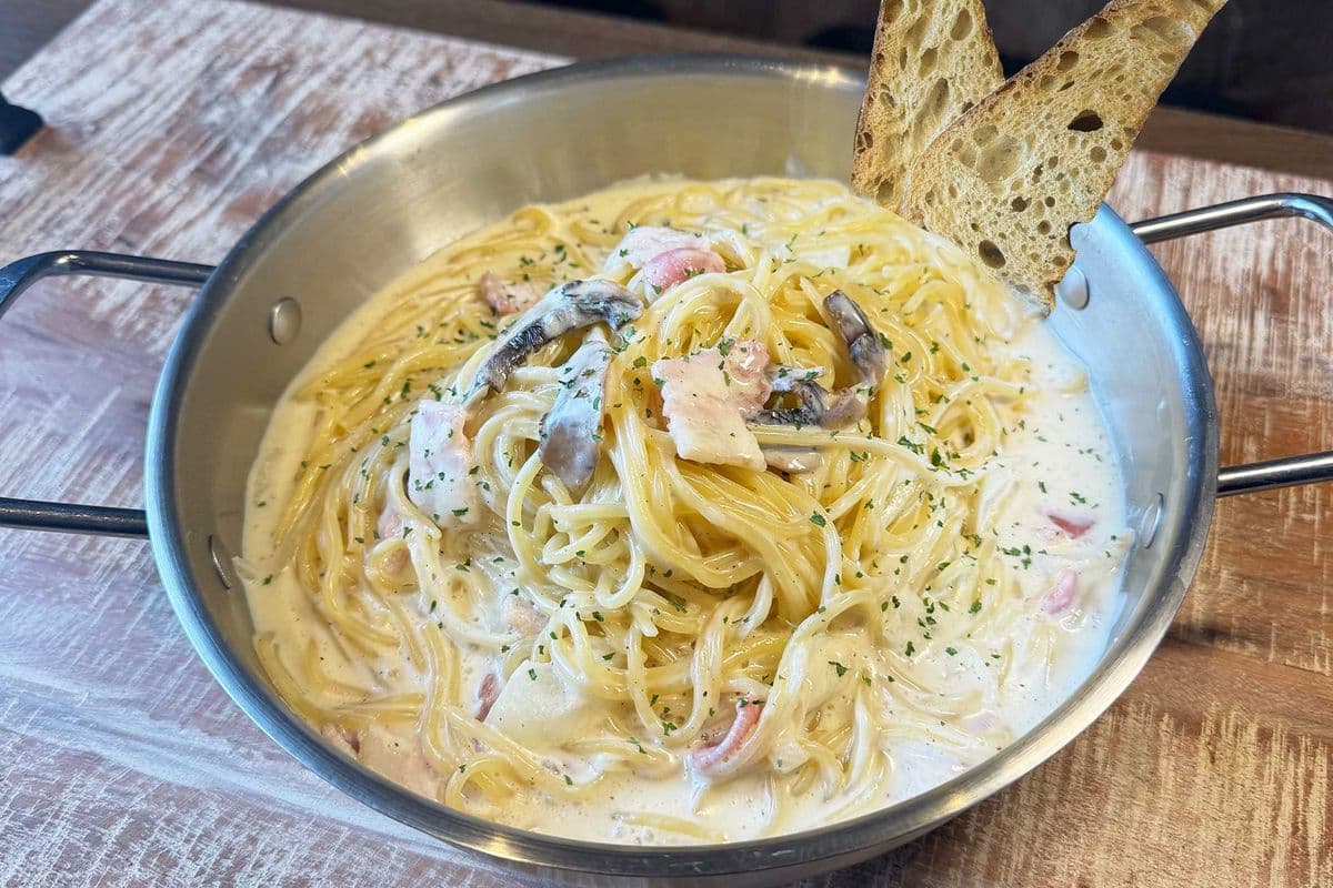 Carbonara Cream Pasta (Only Noodle)｜까르보 크림 파스타