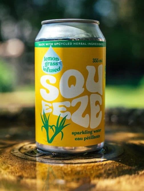 Squeeze Lemon Grass Infused- Sparkling Water