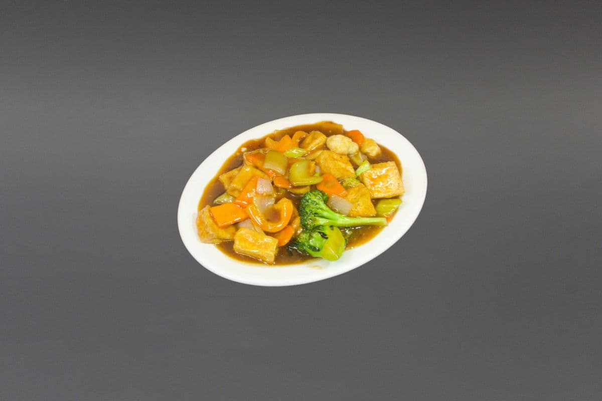 Bean Curd with Mixed Vegetables