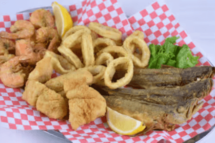 Repas du capitaine (friture mixte pour 2 pers) / Captain Meal (all fried for 2)