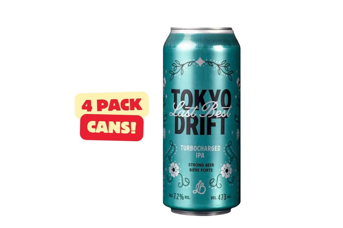 Last Best Brewing Tokyo Drift Turbocharged IPA (4 Cans) (4 x 473ml)