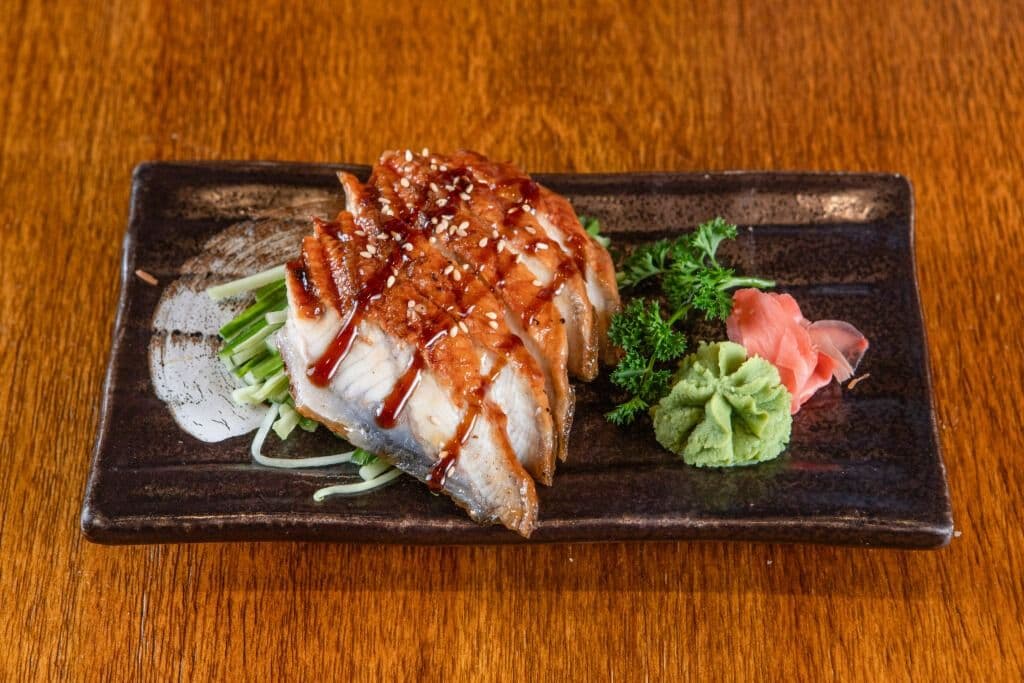 BBQ Eel Sashimi A La Carte (4 pcs)