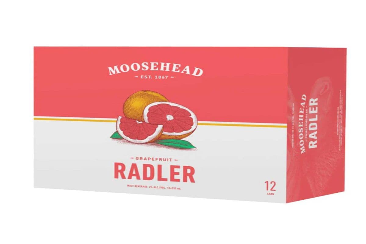 MOOSEHEAD GRAPEFRUIT RADLER 12X355ML (1 x 12X355ML)