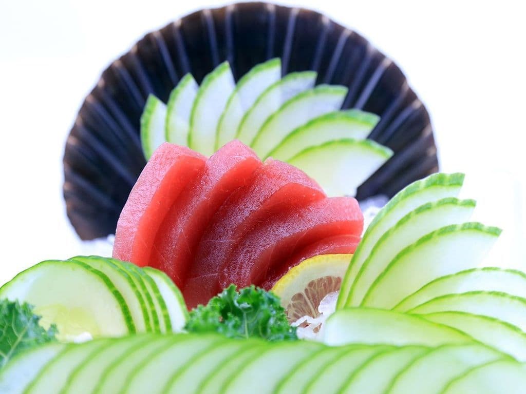 142A.Tuna Sashimi(5pcs)