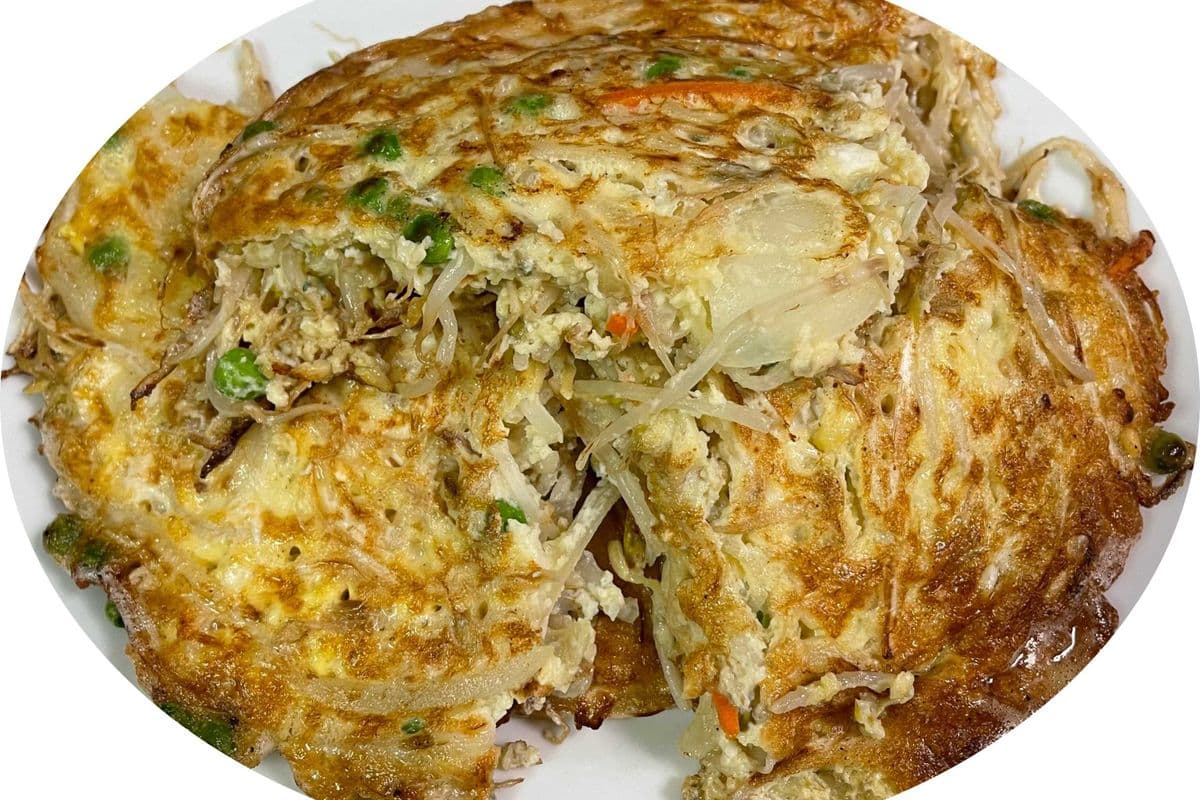 99. Egg Foo Yong No Meat