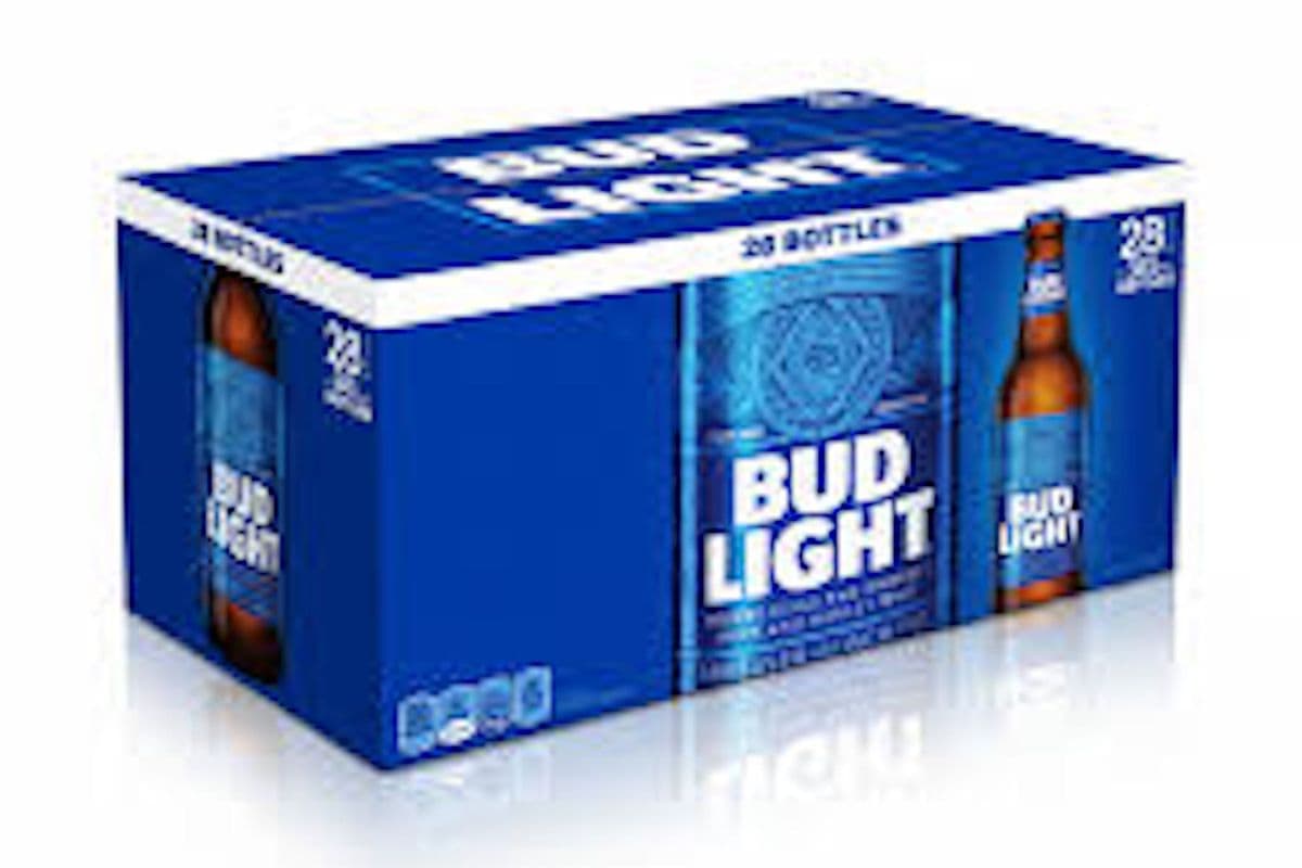 Bud Lights (28 x 341ml Bottle)