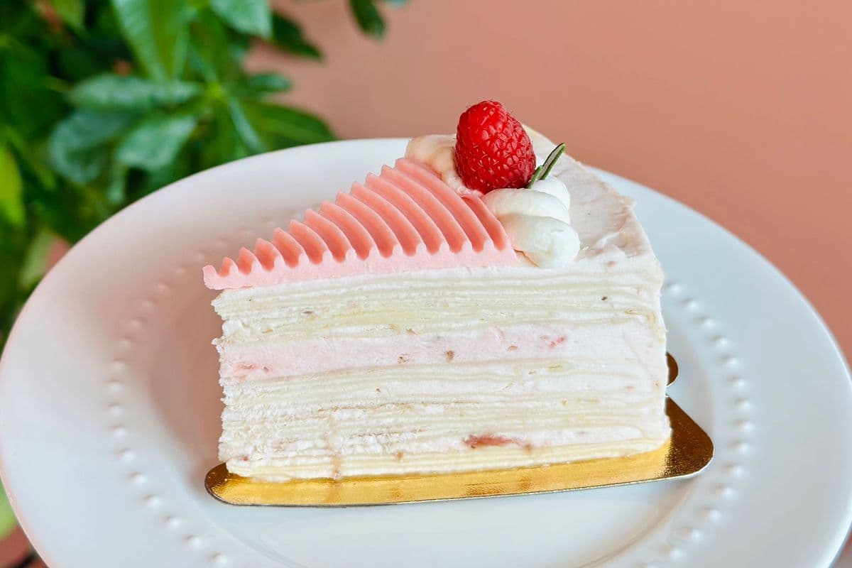 Strawberry Mille Crepes