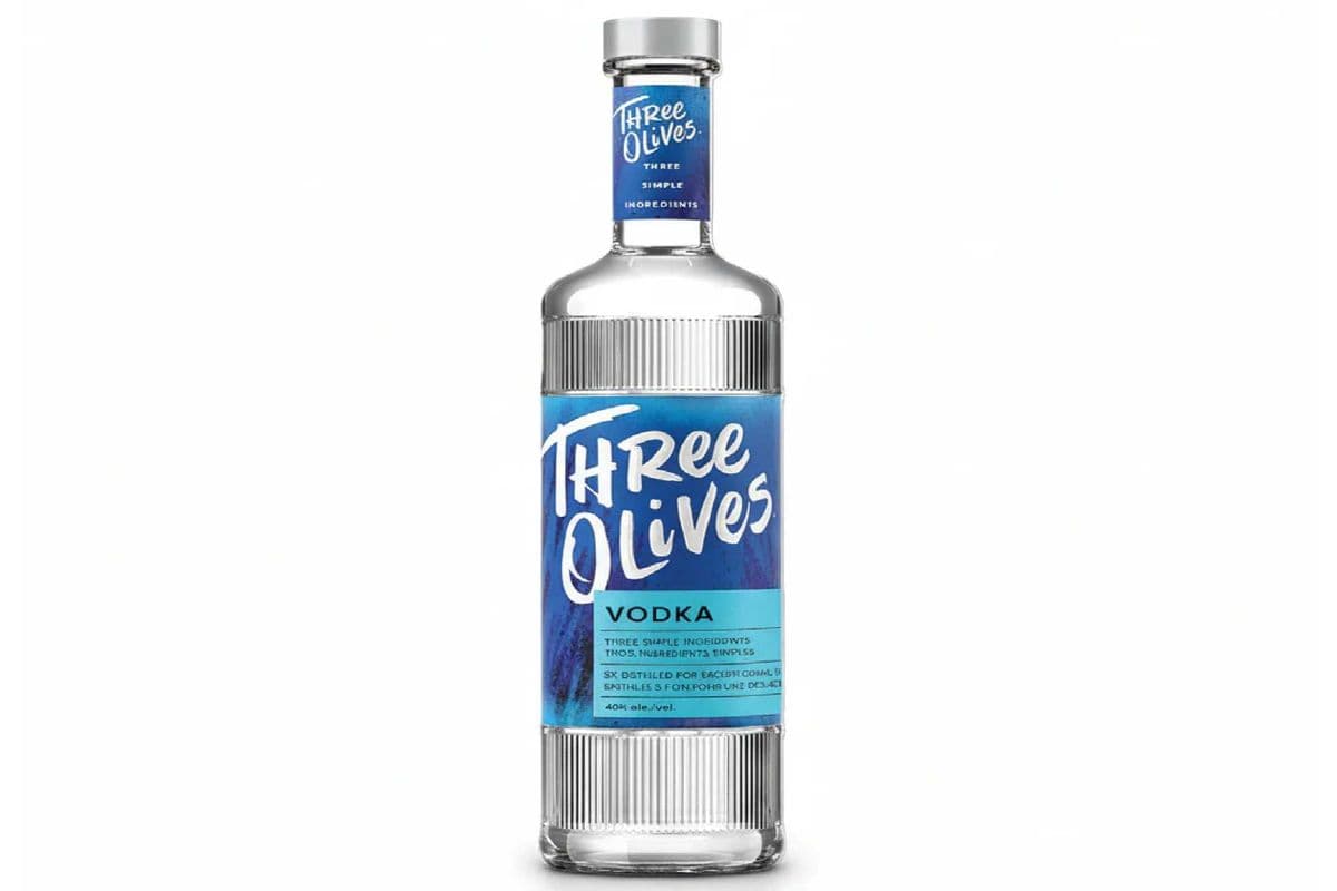 THREE OLIVES (1 x 750 ML)