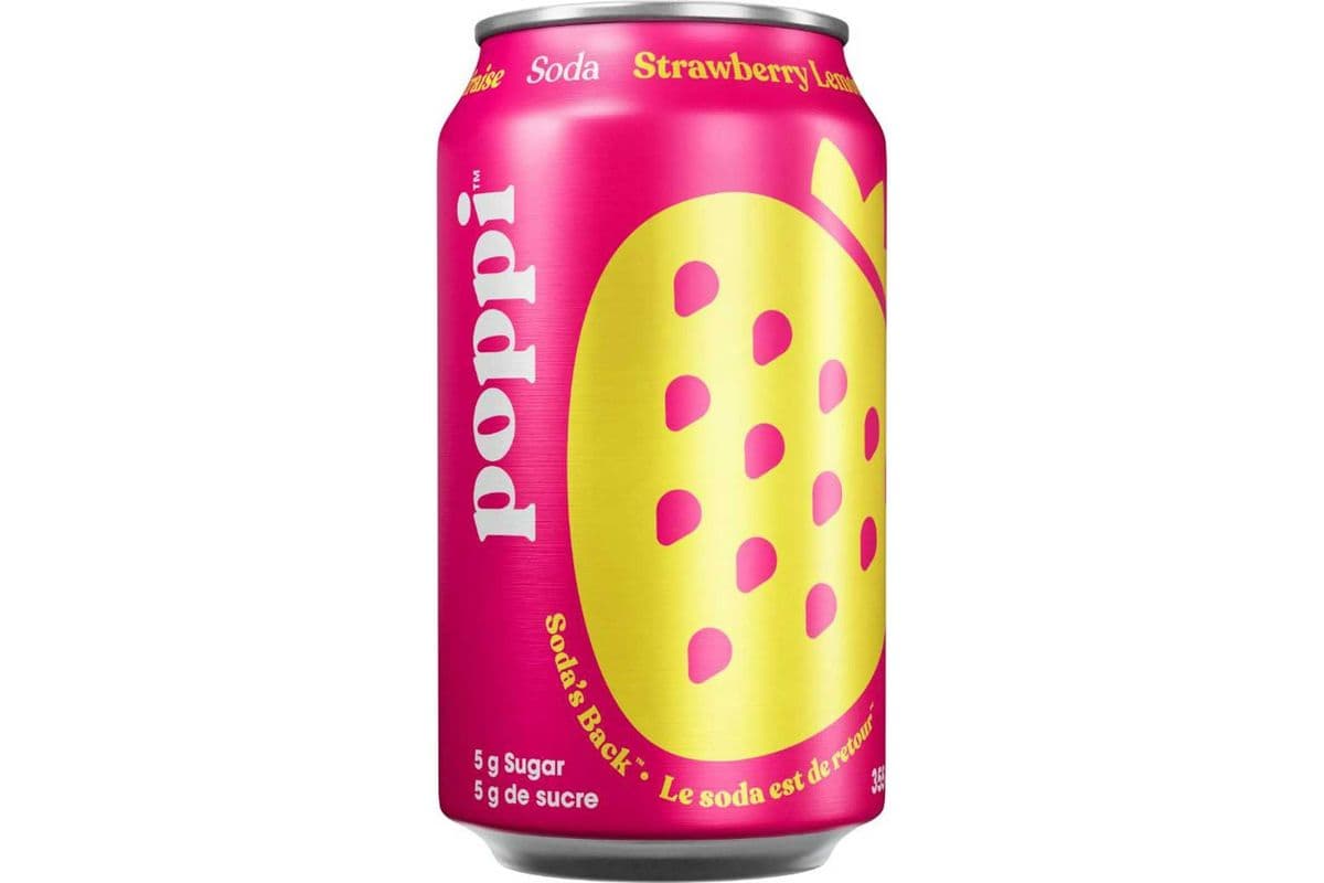 Poppi Strawberry Lemon 355ml