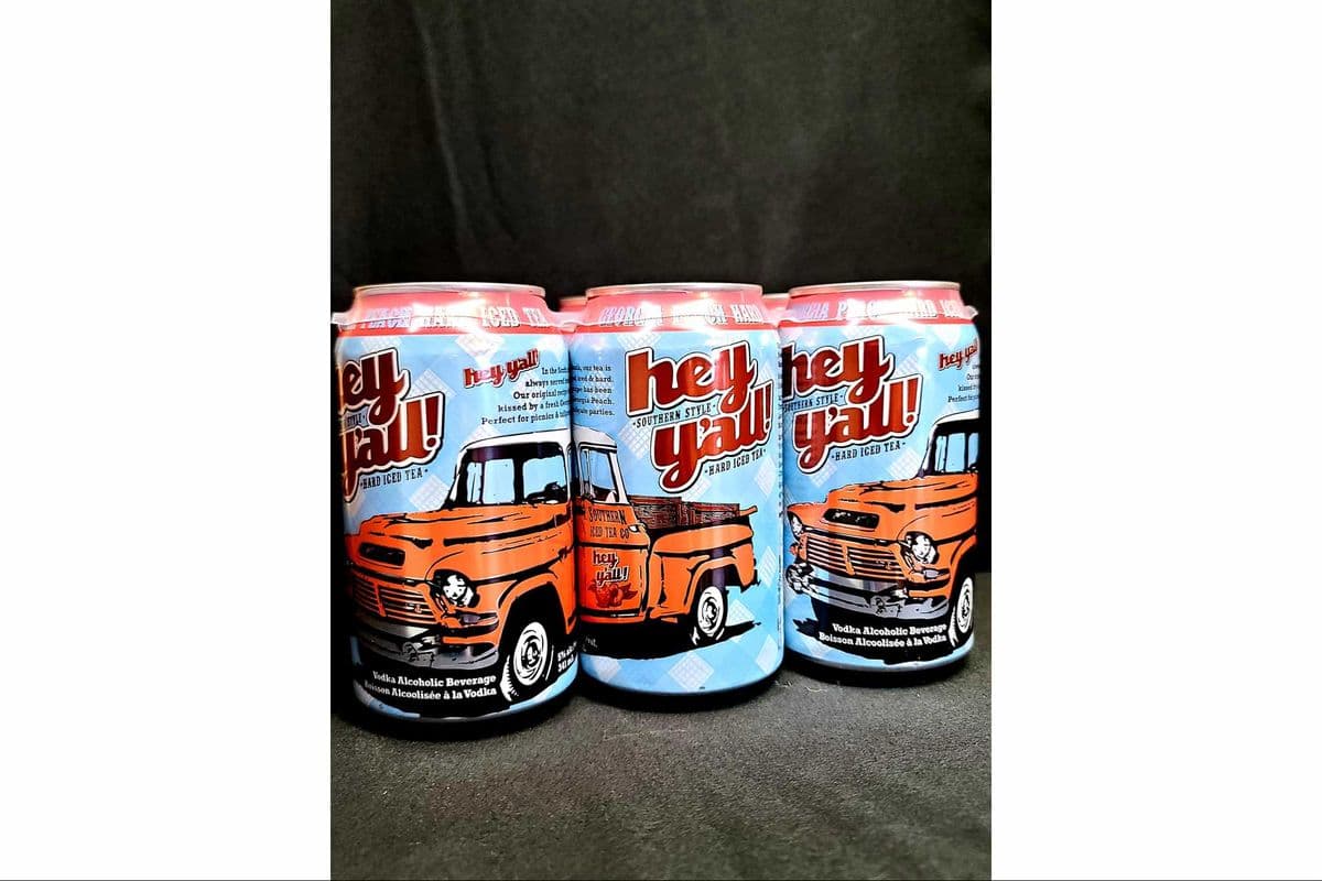 Hey Y'all Georgia Peach (6- pack) (6 x 355ml)