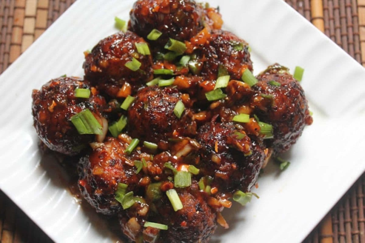 Veg Manchurian (dry)