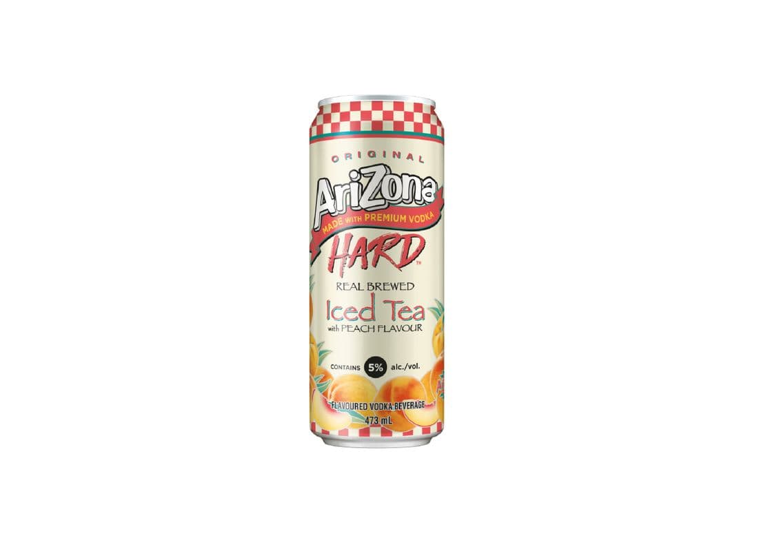 Arizona Hard Peach Iced Tea (473 ml Can)