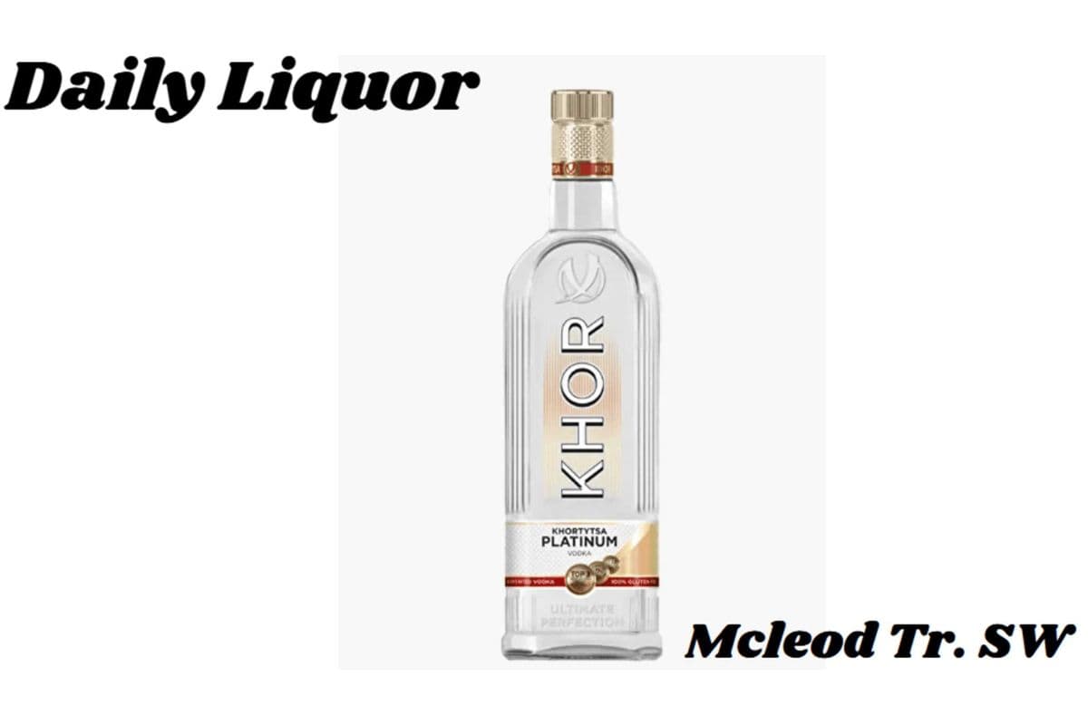 KHORTYTSA PLATINUM VODKA 750 ML (1 x 750 ML)