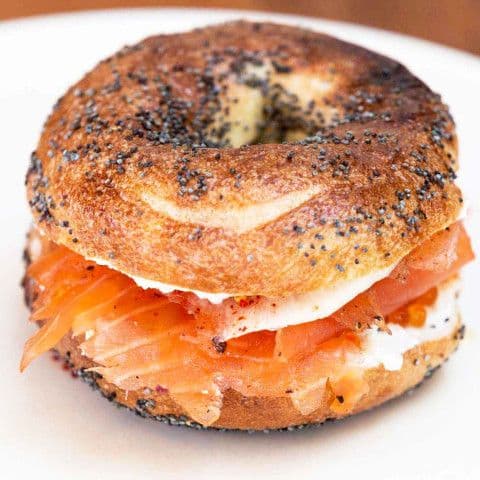Bagel Lox and Cream Cheese