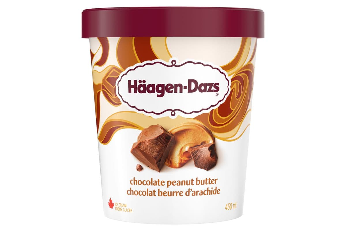 Haagen Dazs Chocolate Peanut Butter (450ml) 77653
