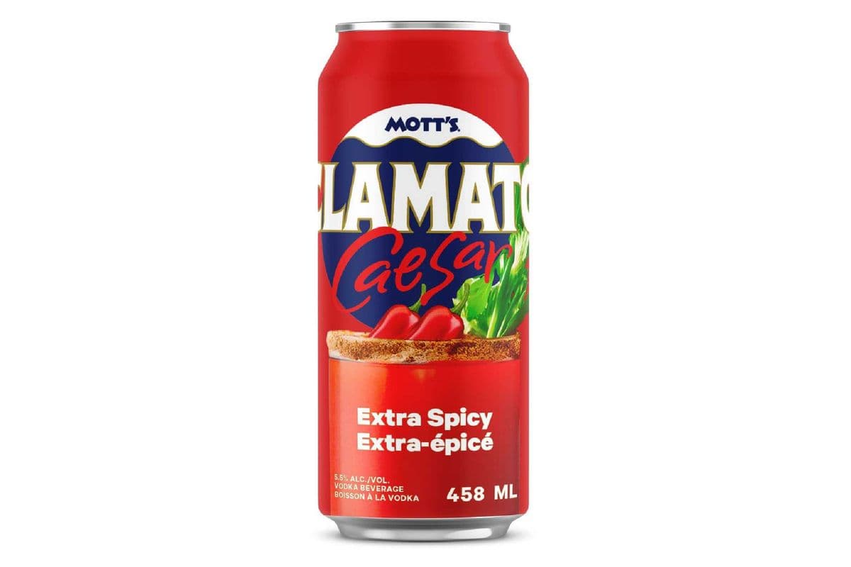 Mott's Clamato Spicy Caesar (Single) (1 x 458ml)
