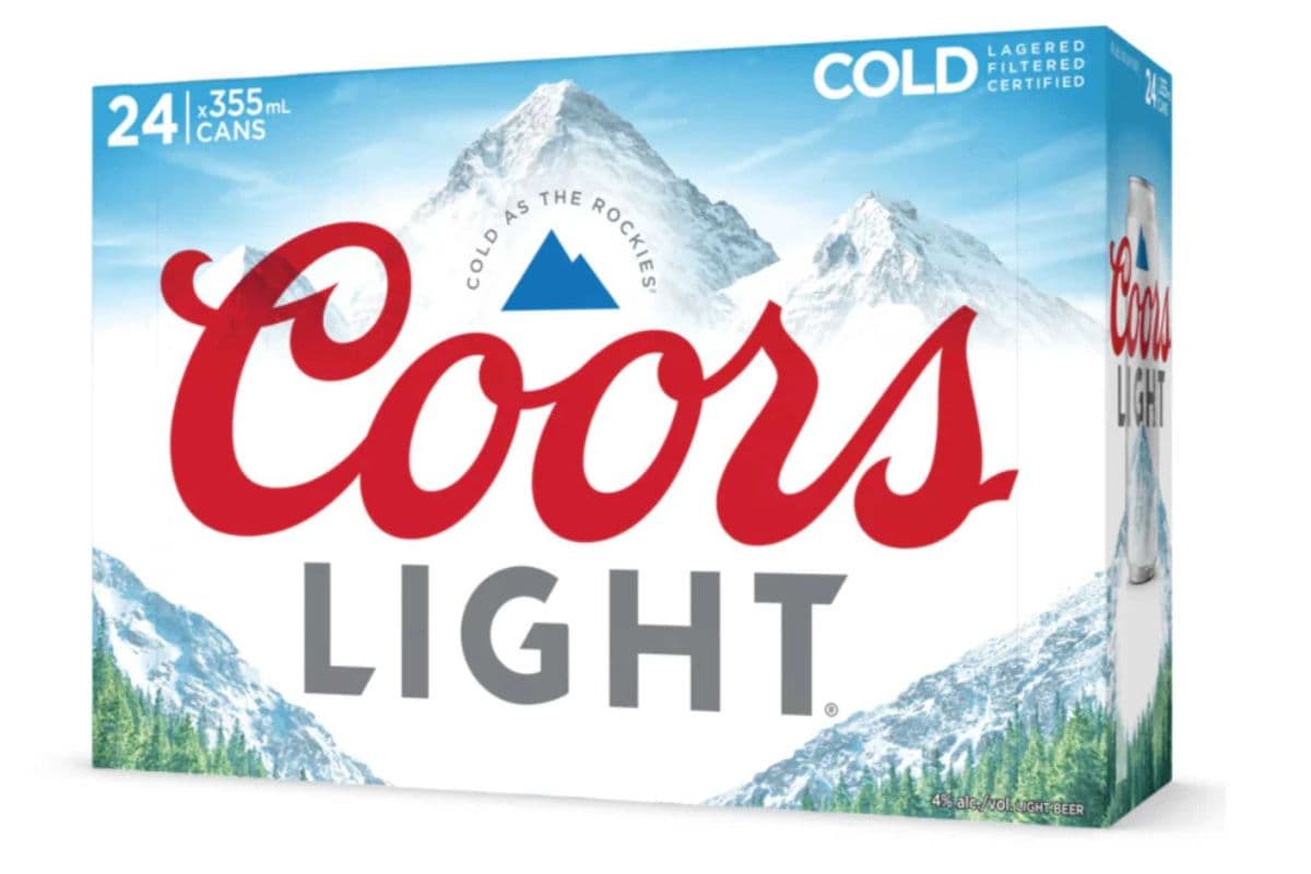 Coors Light Lager - 24x355mL Cans (24 x 355ml)