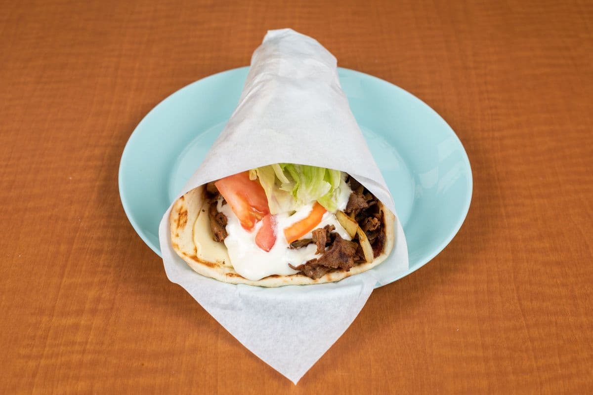 Steak and Cheese Pita
