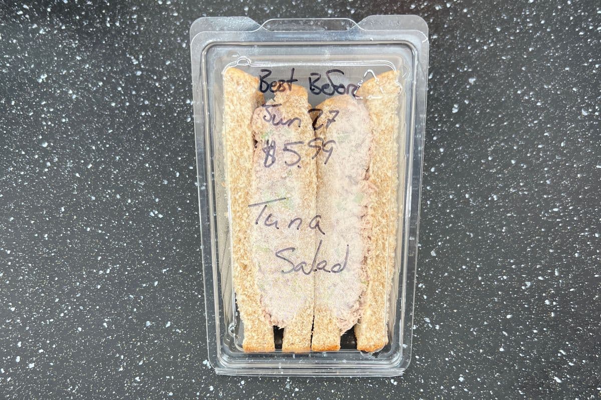 Tuna Salad Whole Wheat Bread