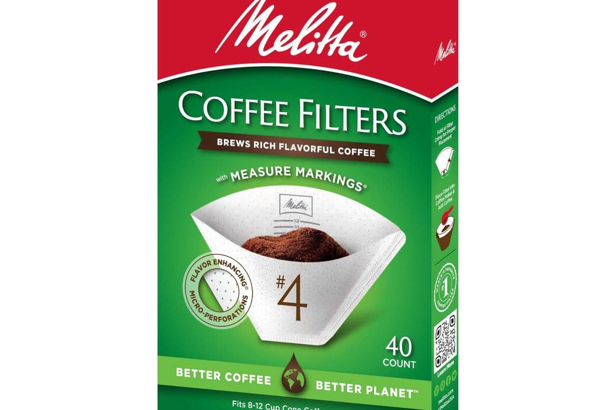 Melitta Pure White Coffee Filters