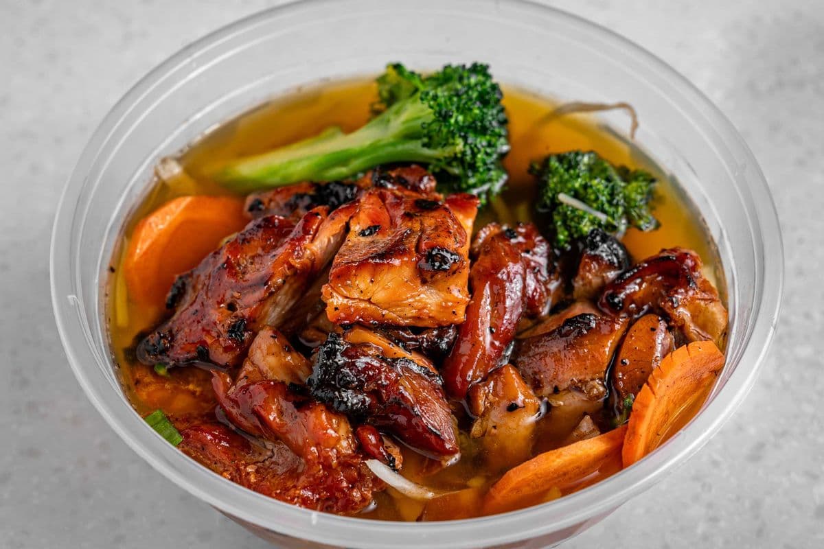 N2. Grilled Chicken Noodles Soup