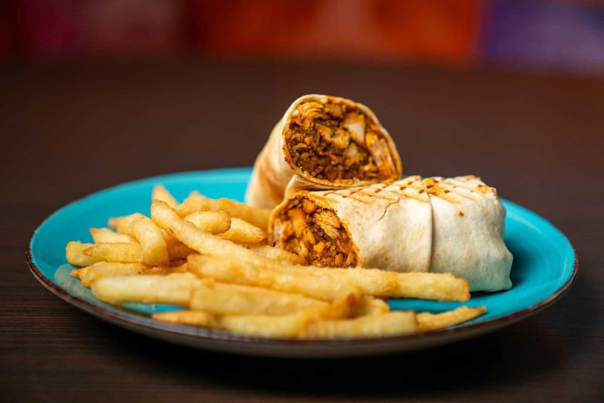 Vegan Aloo Cauliflower Wrap