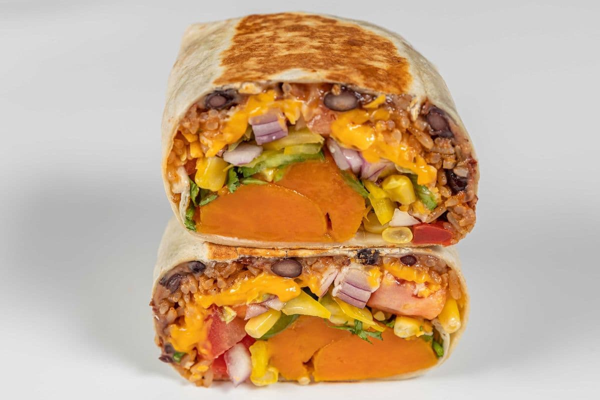 Sweet Potato Burrito